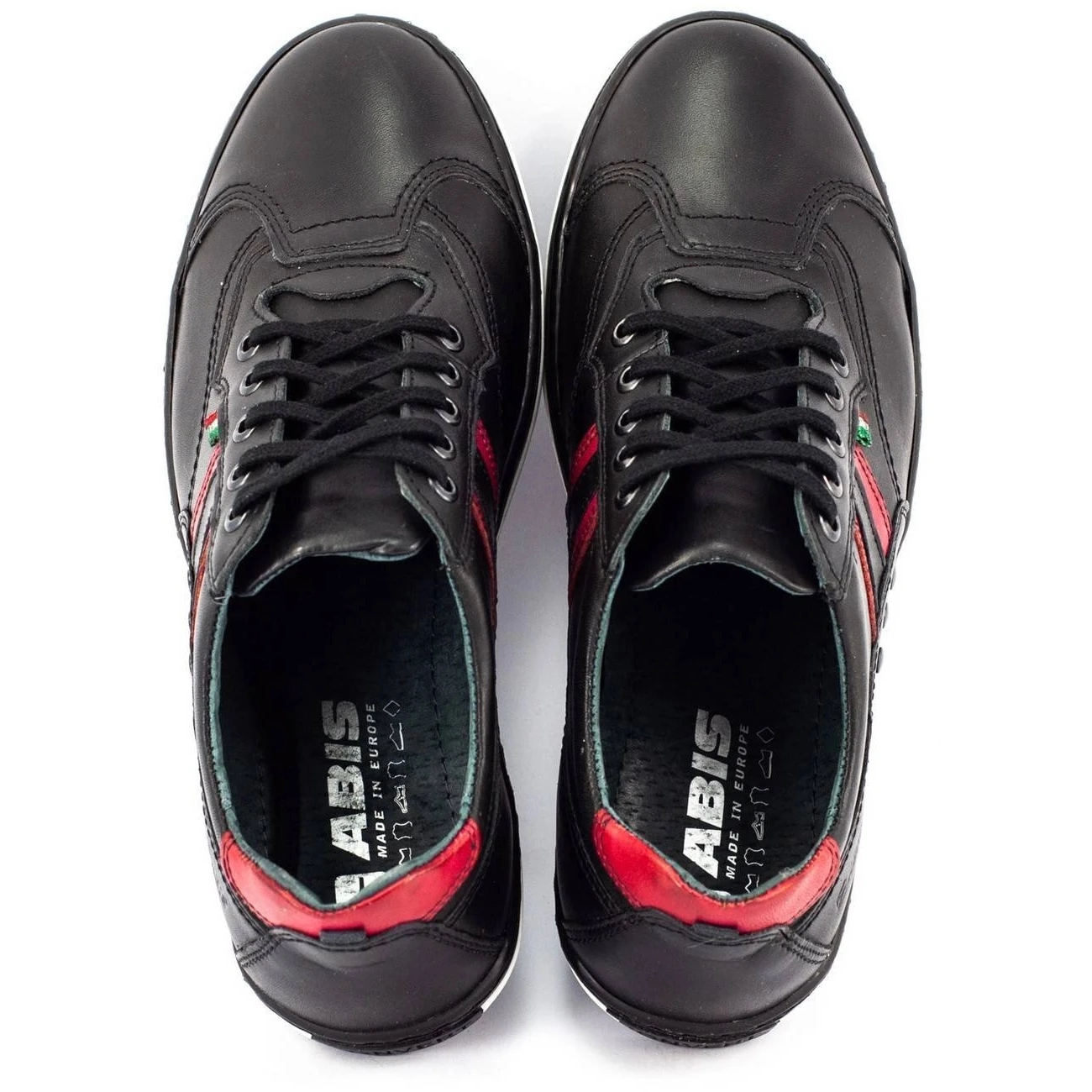 ABIS Chaussures Décontractées Pour Hommes 1801 Noir Le Noir – Image 8