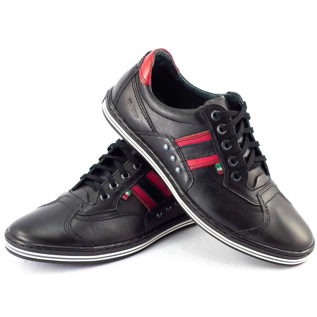 ABIS Chaussures Décontractées Pour Hommes 1801 Noir Le Noir – Image 9