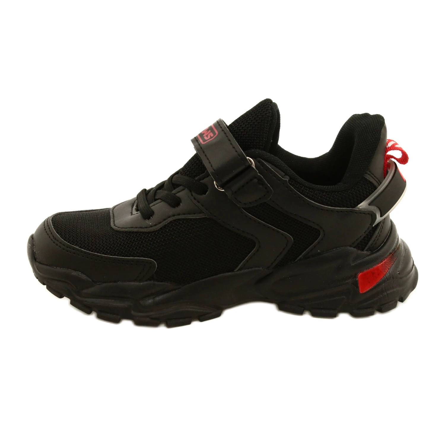 ADI Garçons Chaussures De Sport Velcro News 22DZ32-4930 Noir Le Noir