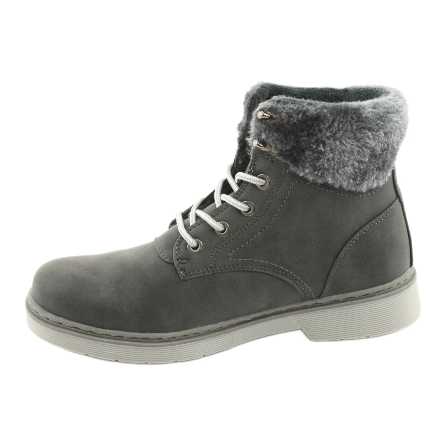 American Club Bottines à Lacets RH47 Gris – Image 2