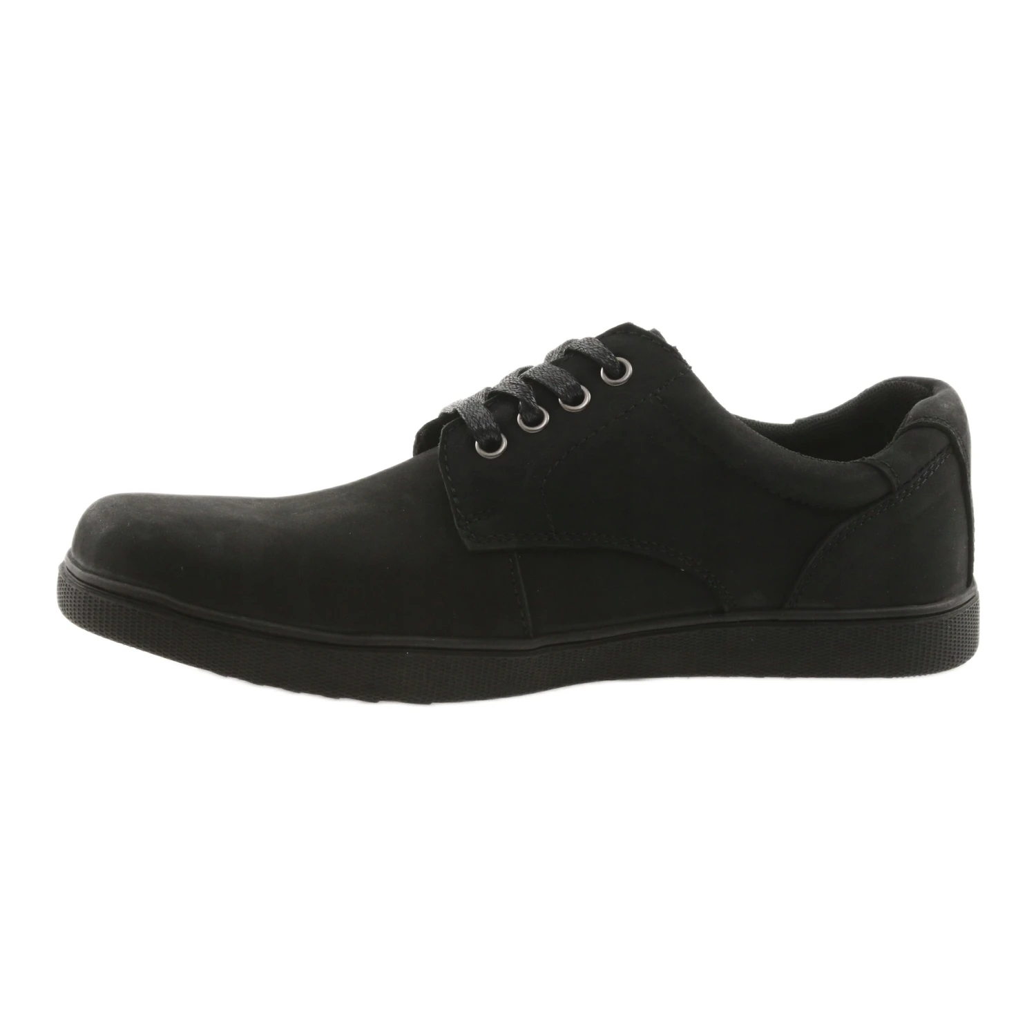 American Club CY23 Chaussures De Sport Noires Pour Hommes Le Noir – Image 2