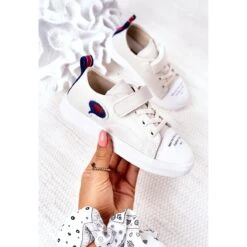 Apawwa Baskets Velcro Cartoon Beiges Pour Enfants