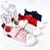 Apawwa Baskets Velcro Cartoon Rouges Pour Enfants