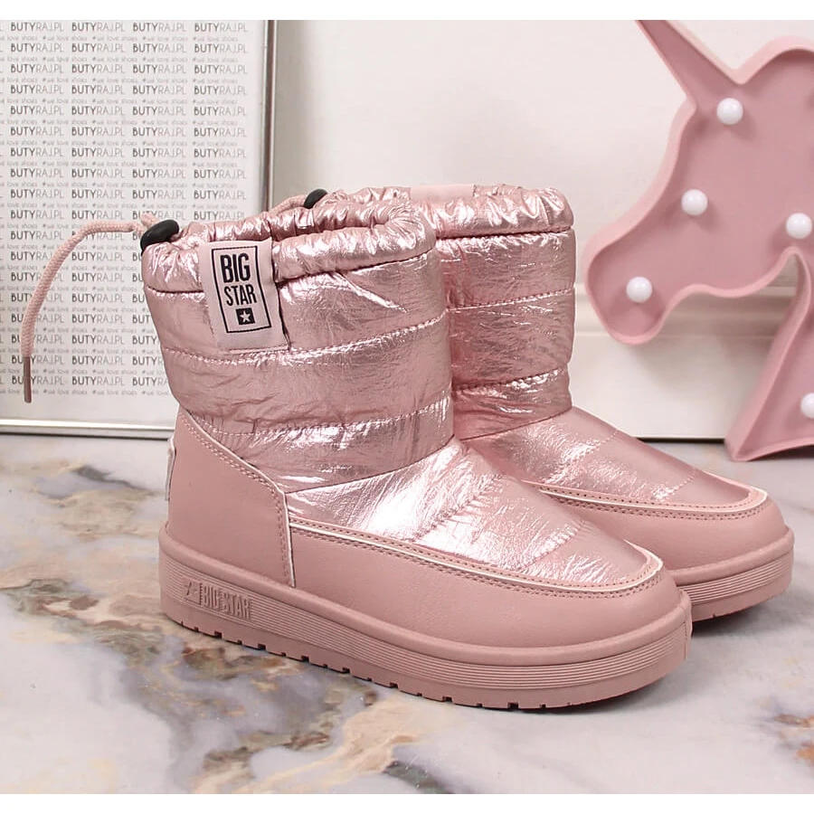 Après-ski Fille Rose Métallisé Big Star KK374219 – Image 2