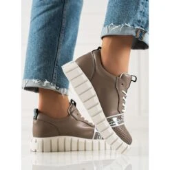 ARTIKER Chaussures En Cuir De Mode Marron Brun