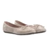 Ballerines En Dentelle Beige Alessandra