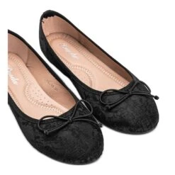 Ballerines En Dentelle Noire Alessandra