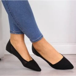 Ballerines EVento Spike Noires Pour Femme Le Noir