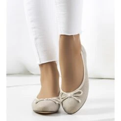 Ballerines Femme Beiges De Villers