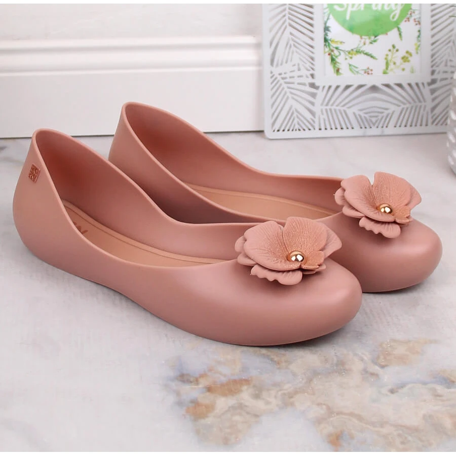 Ballerines Femme Confortables élastiques Parfumées Nude Zaxy LL285002 Rose – Image 6
