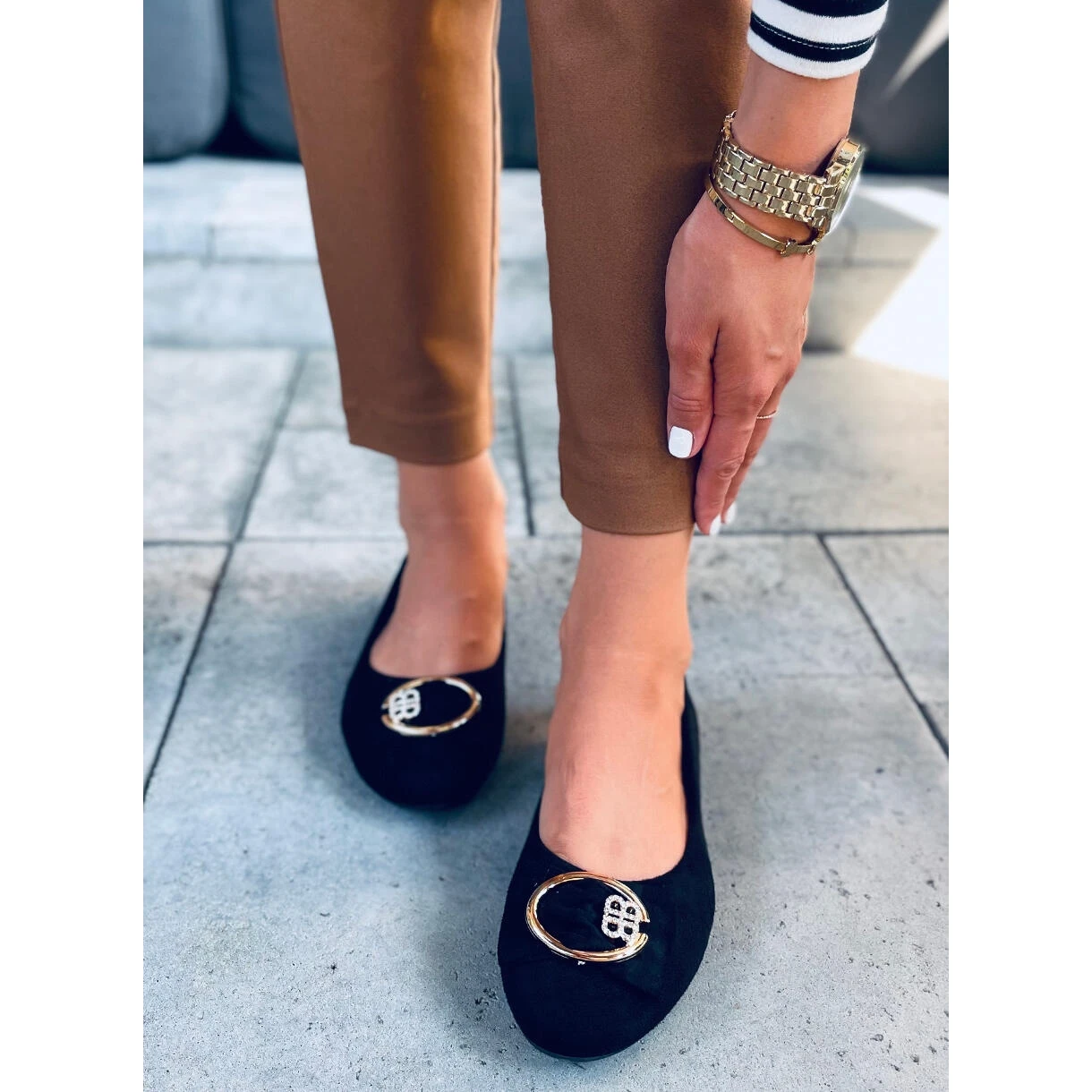 Ballerines Femme Gauri Noir Le Noir – Image 5