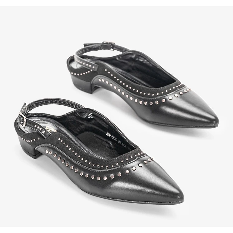 Ballerines Femme Louin Noires Le Noir – Image 2