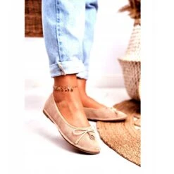 Ballerines Femme Lu Boo Daim Beige Layla