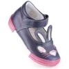 Ballerines Filles Avec Velcro Bleu Marine Kornecki 6480