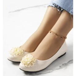 Ballerines Laquées Beiges Parnela