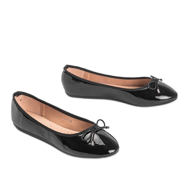 Ballerines Laquées Noires DY-01Y Le Noir – Image 2