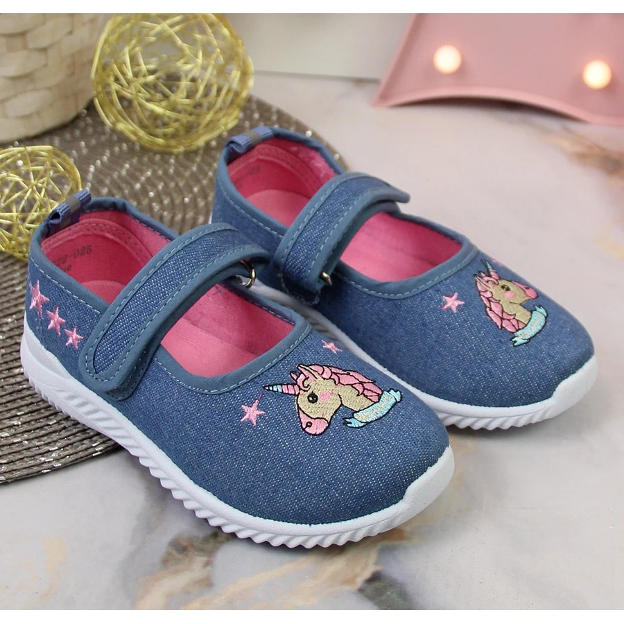 Ballerines Licorne Atletico Fille Bleu – Image 2