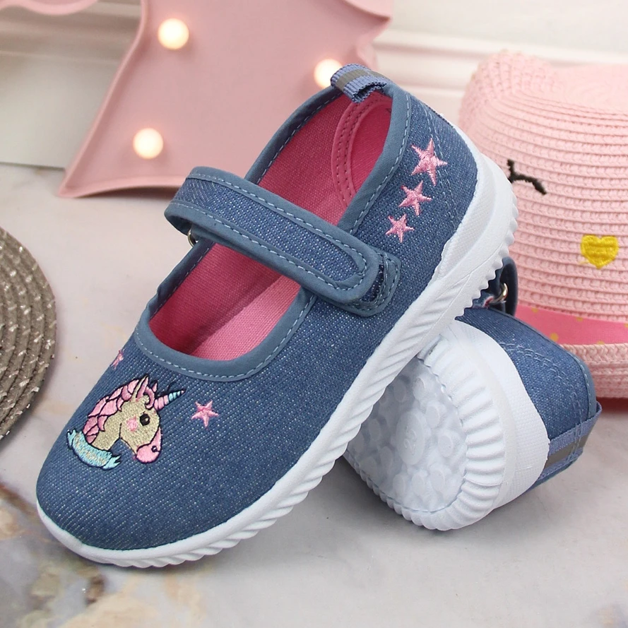 Ballerines Licorne Atletico Fille Bleu – Image 4