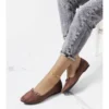 Ballerines Marron Pour Femme De Chez Malou Brun