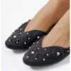 Ballerines Noires Coupe Halah Le Noir