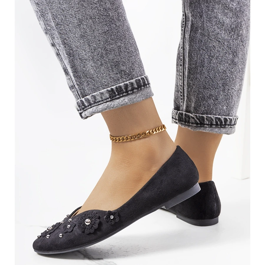 Ballerines Noires Coupe Halah Le Noir – Image 2