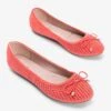 Ballerines Orange à Nœud Larissa
