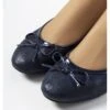 Ballerines Vilen Bleu Marine Pour Femme
