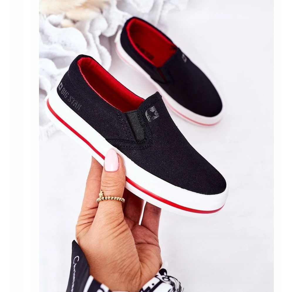 Baskets à Enfiler Big Star Pour Enfants HH374013 Noires Le Noir – Image 6