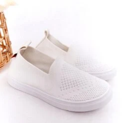 Baskets à Enfiler Pour Enfants Big Star HH374105 Blanches