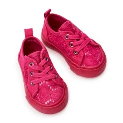 Baskets Ajourées Big Star JJ374015 Rose