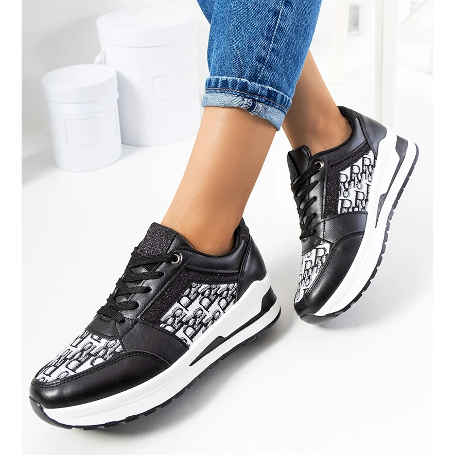 Baskets Aloisia Noires Le Noir – Image 2