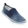 Baskets ATLETICO BAM060 Jean Bleu Marin