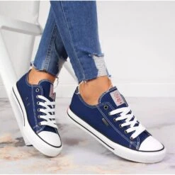 Baskets Basses Bleu Marine Cross Jeans JJ2R4012C