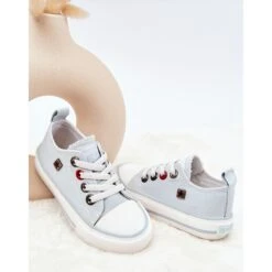 Baskets Basses Classiques Enfant Big Star HH374094 Bleu ['blanc Bleu']