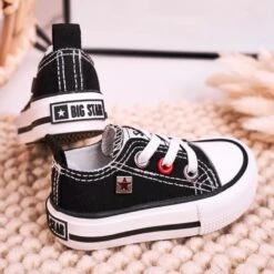 Baskets Basses Classiques Pour Enfants Big Star HH374194 Noir Le Noir ['le Noir']