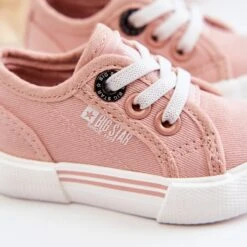 Baskets Basses Enfant Big Star JJ374161 Rose