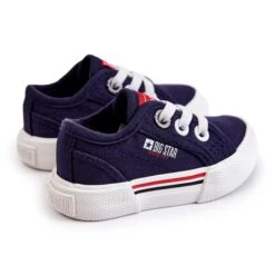 Baskets Basses Enfant Big Star JJ374163 Bleu Marine