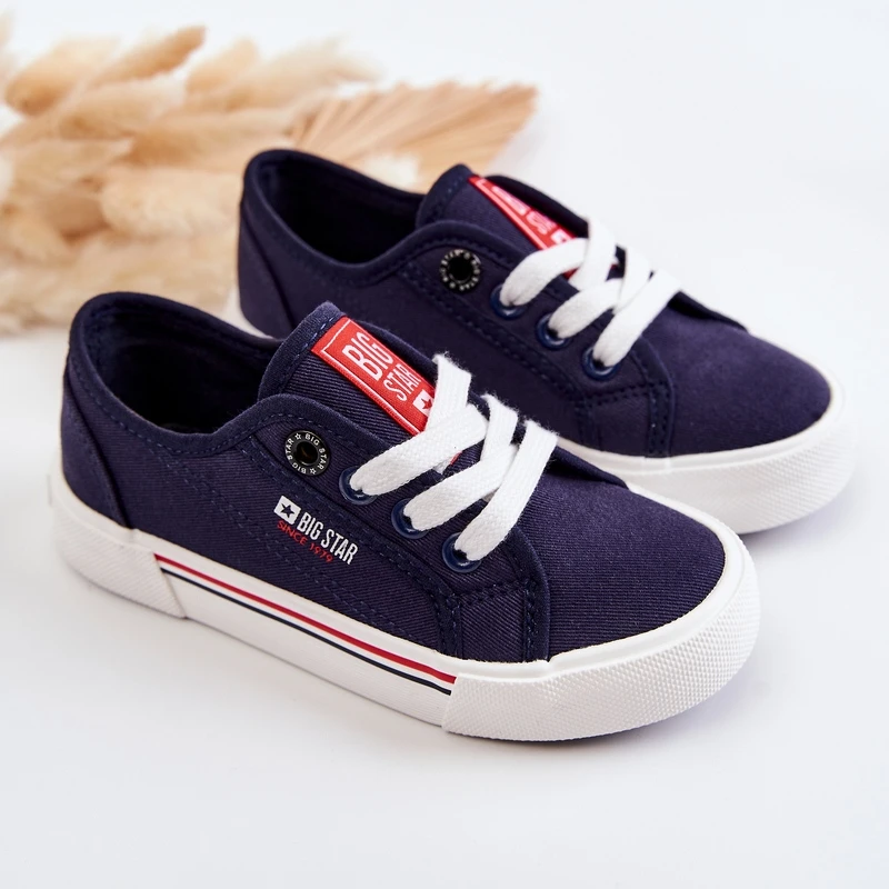 Baskets Basses Enfant Big Star JJ374173 Bleu Marine – Image 6