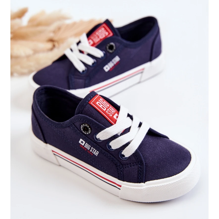 Baskets Basses Enfant Big Star JJ374173 Bleu Marine – Image 7