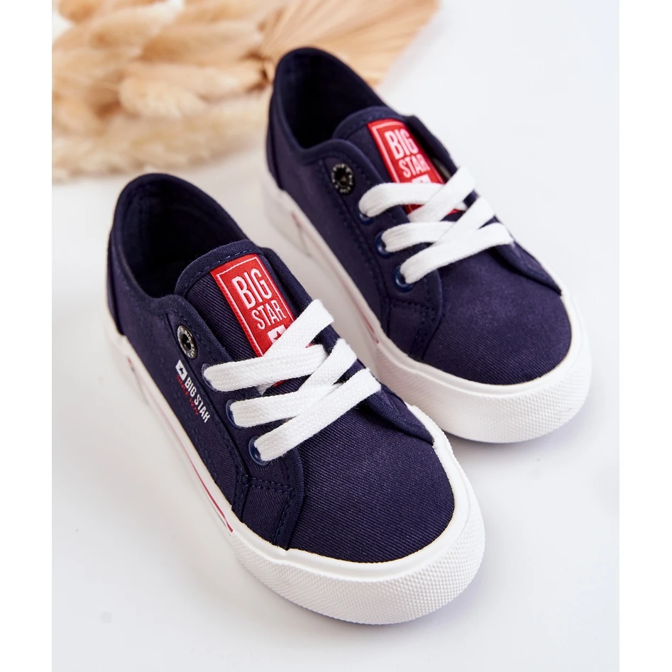 Baskets Basses Enfant Big Star JJ374173 Bleu Marine – Image 8