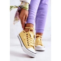 Baskets Basses Femme Big Star JJ274A002 Jaune