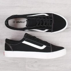 Baskets Basses Homme Atletico Noires Le Noir