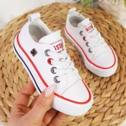 Baskets Big Star Jr HH374089 Blanc Blanche Brun