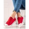 Baskets Big Star Pour Femmes JJ274124 Rouge