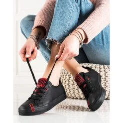 Baskets Big Star Pour Femmes JJ274164 Le Noir