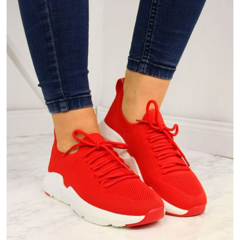 Baskets Big Star W DD274580 Rouges Blanche – Image 3