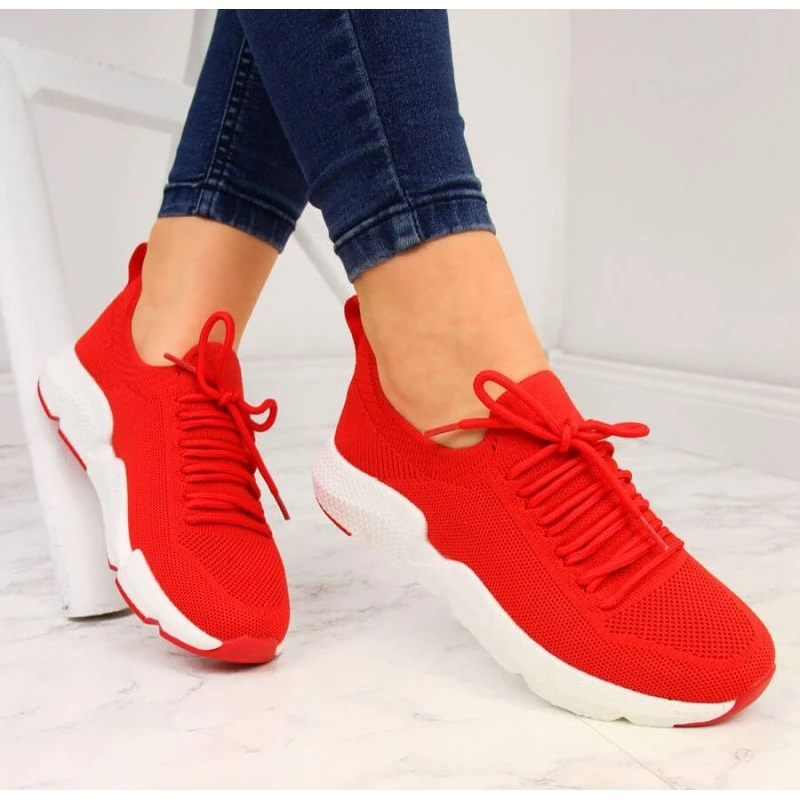 Baskets Big Star W DD274580 Rouges Blanche – Image 5