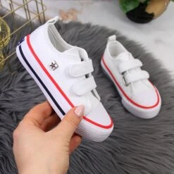 Baskets Blanches à Scratch Pour Enfants Big Star HH374095