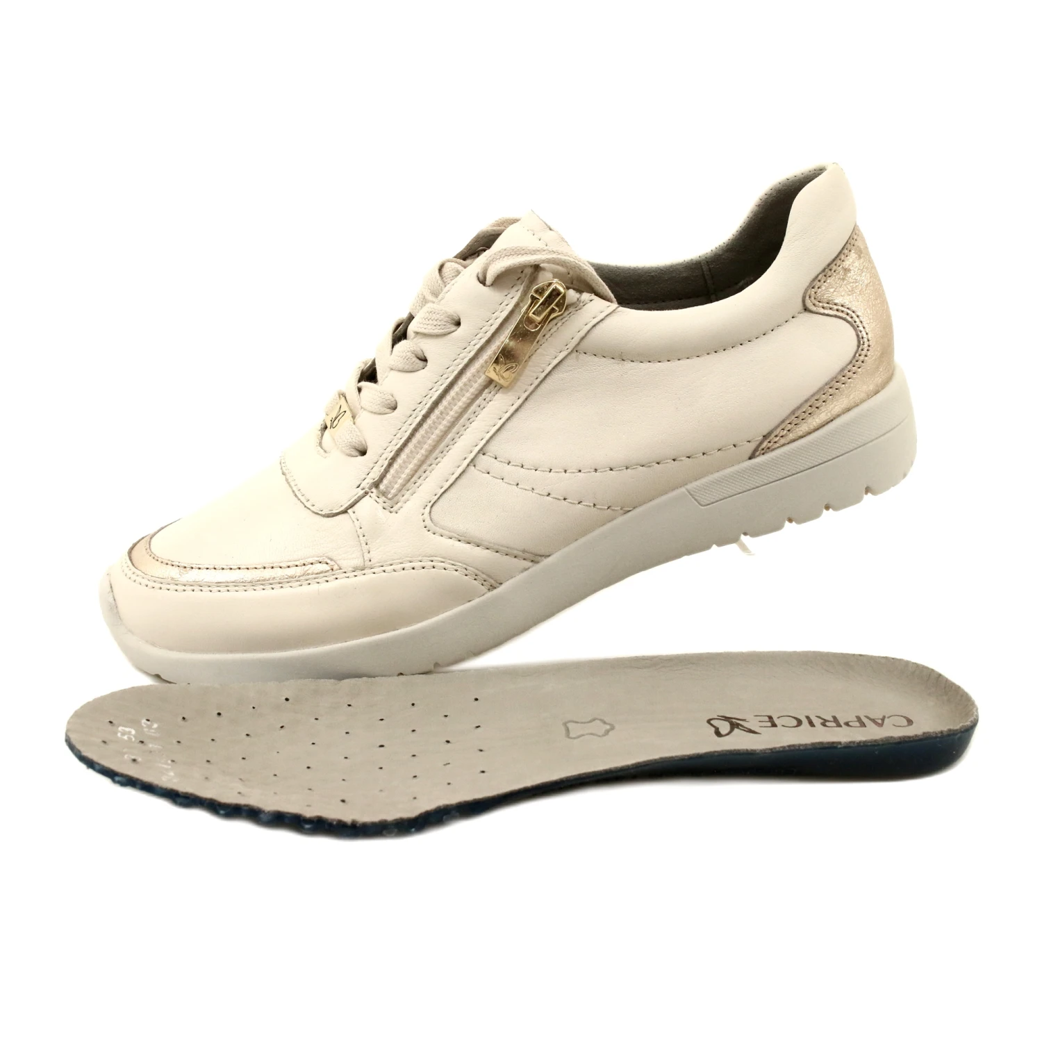 Baskets Chaussures CAPRICE 9-23765-20 165 Beige – Image 6