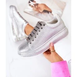 Baskets Chaussures De Sport Jets GOE JJ2N4048 Argent